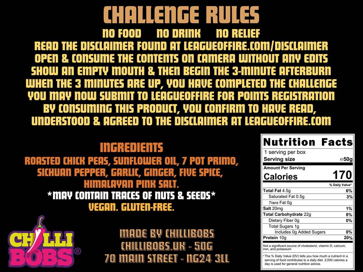 Freakpea Rules & Ingredients